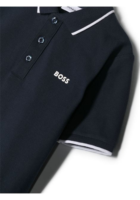 Polo con logo HUGO BOSS KIDS | J25P26849